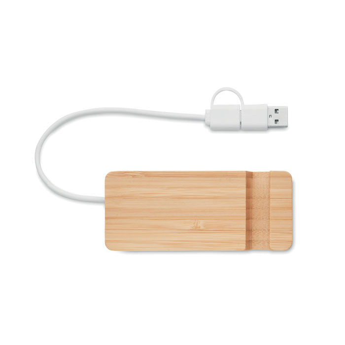 Hub USB b'4 Portijiet BambooConnect
