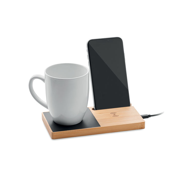 BambooCharge Mug & Phone Stand