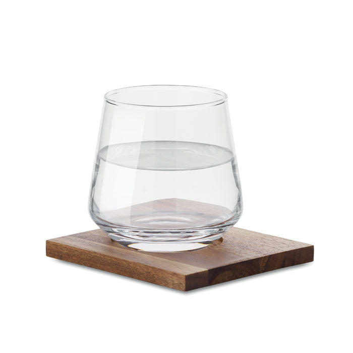 Tazza tax-Xorb Qasir b'Koaster tal-Injam