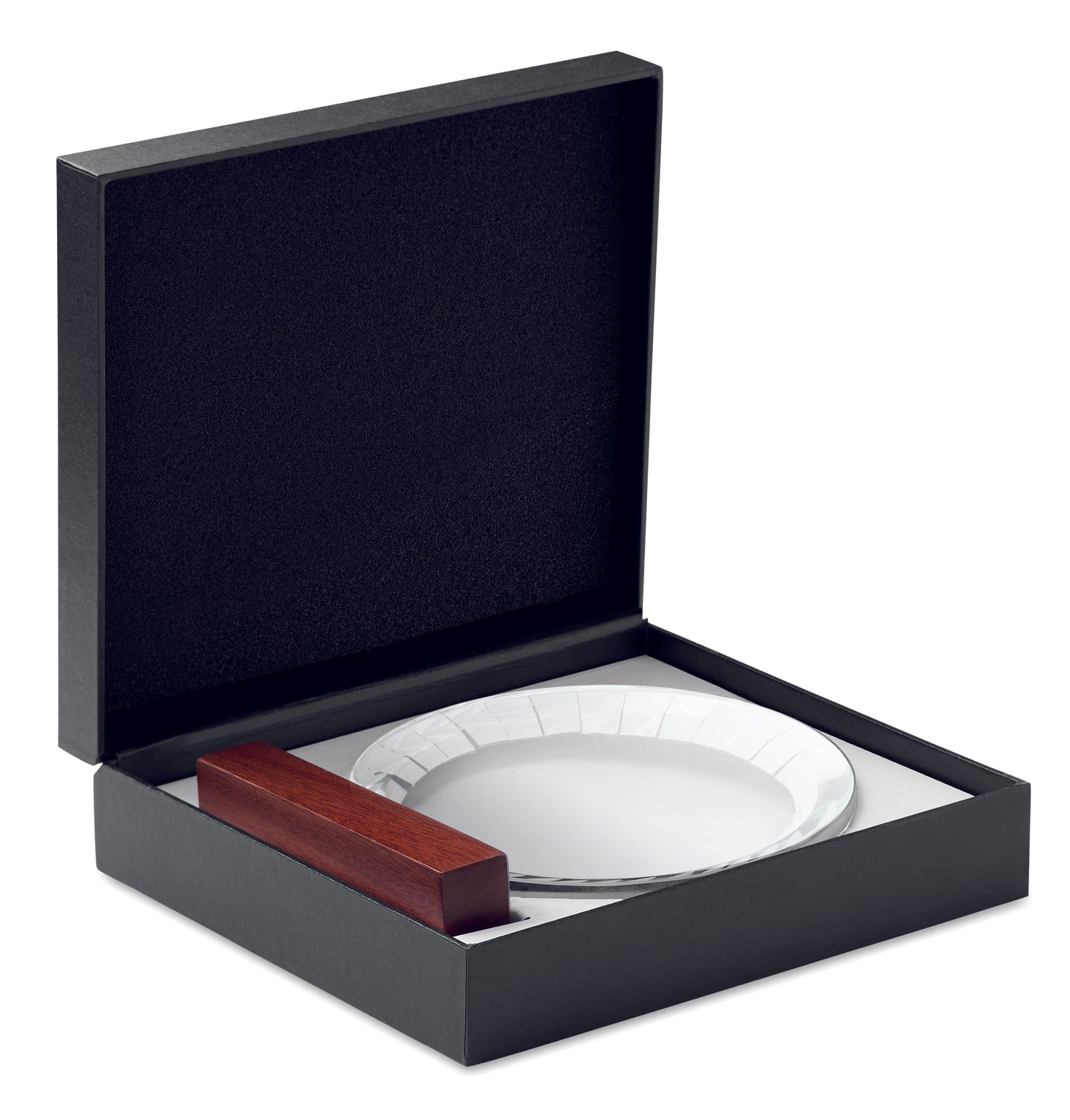 Eternal Circle Crystal Plaque