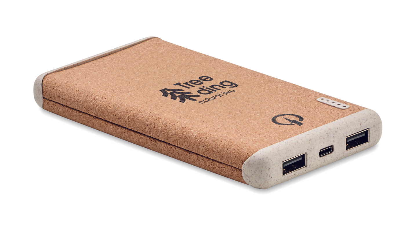 EcoCharge Pro Cork Power Bank