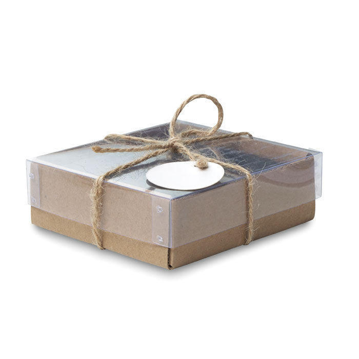 Slate Elegance Coaster Set
