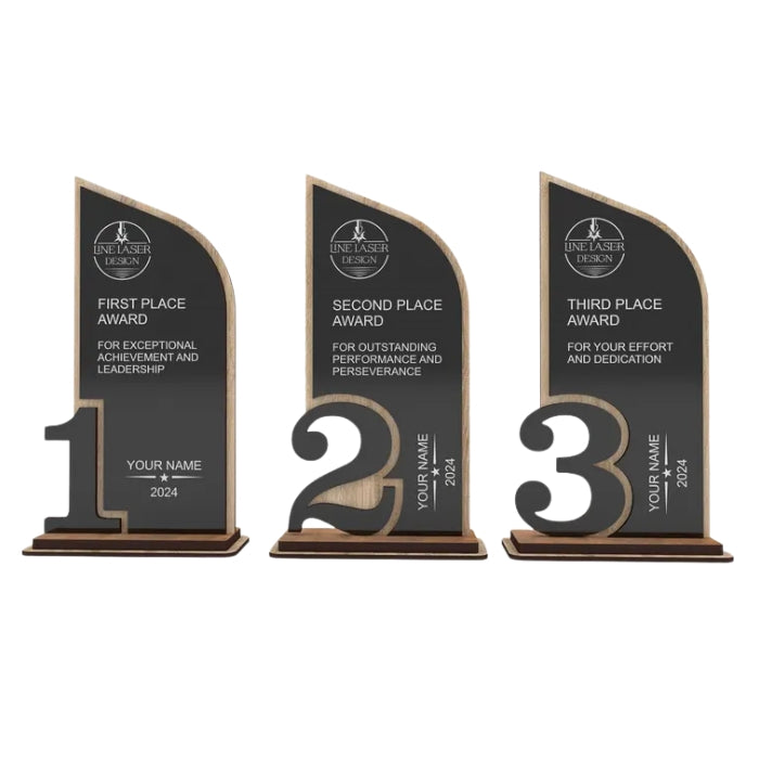 Custom Wood and Acrylic Awards