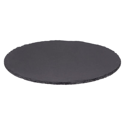 Engraved Slate Serving Board — Round 32cm