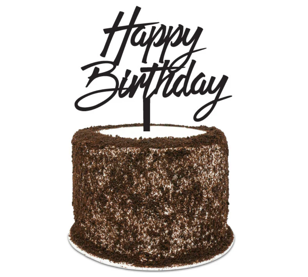 Custom Acrylic Cake Toppers