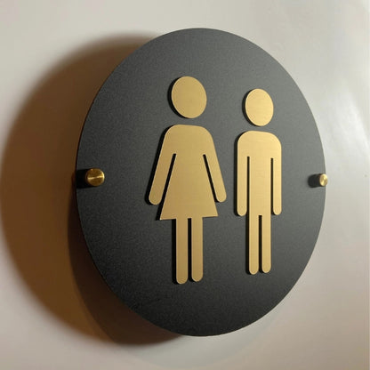 Custom Engraved Bathroom Signs