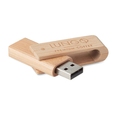 Carbon Bamboo USB Flash Drive