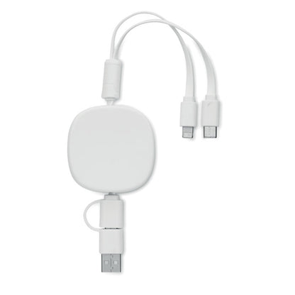 BambooFlex Retractable Charging Cable