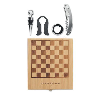 ChessMaster Wine Set