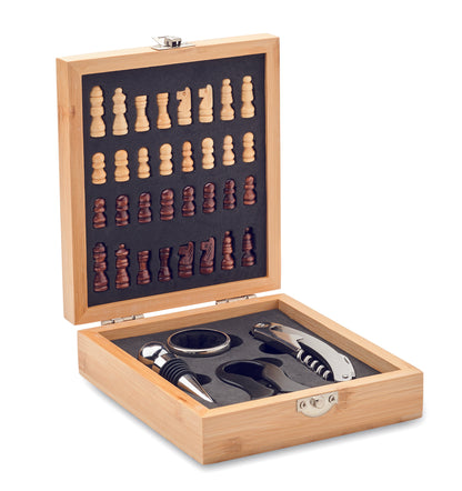 ChessMaster Wine Set