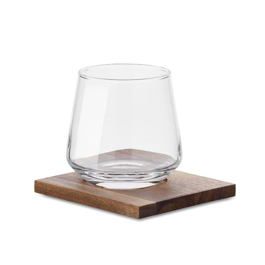 Tazza tax-Xorb Qasir b'Koaster tal-Injam