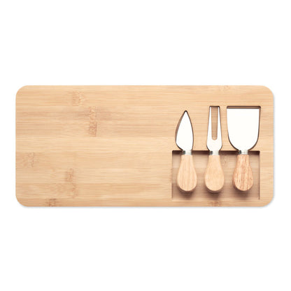 Bamboo Elegance Cheese Set