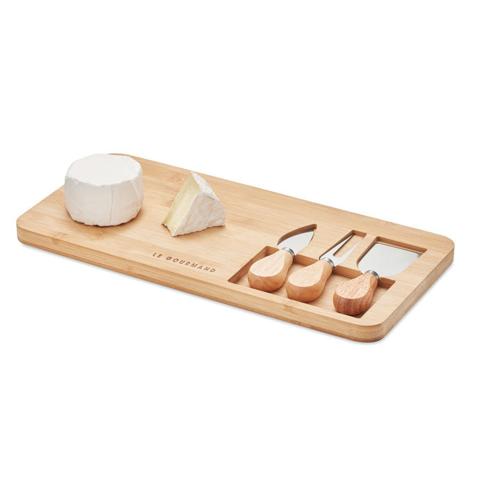 Bamboo Elegance Cheese Set