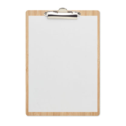 Klippbord tal-bambu A4