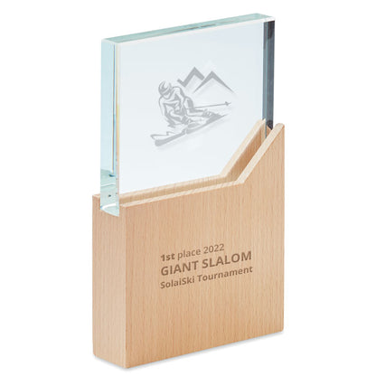 Heritage Crystal Plaque