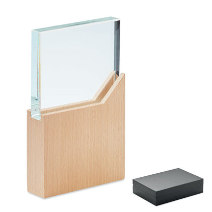 Heritage Crystal Plaque