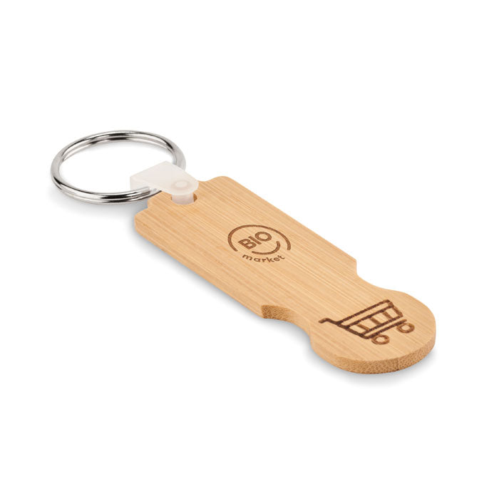 EcoToken Bamboo Key Ring