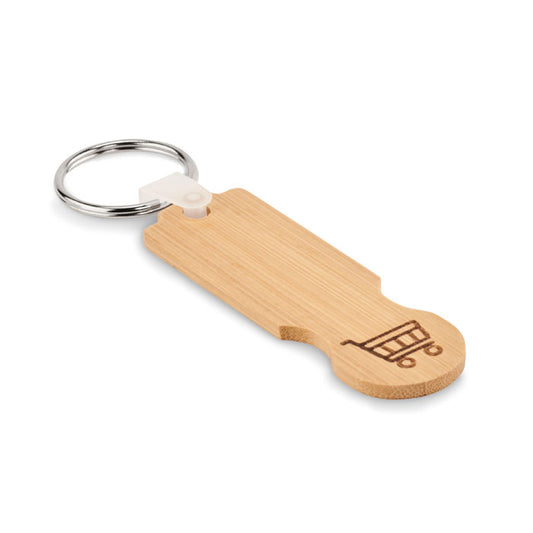 EcoToken Bamboo Key Ring