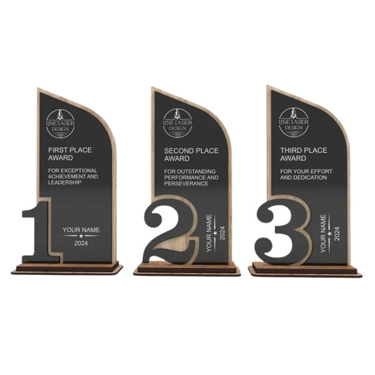 Custom Wood and Acrylic Awards